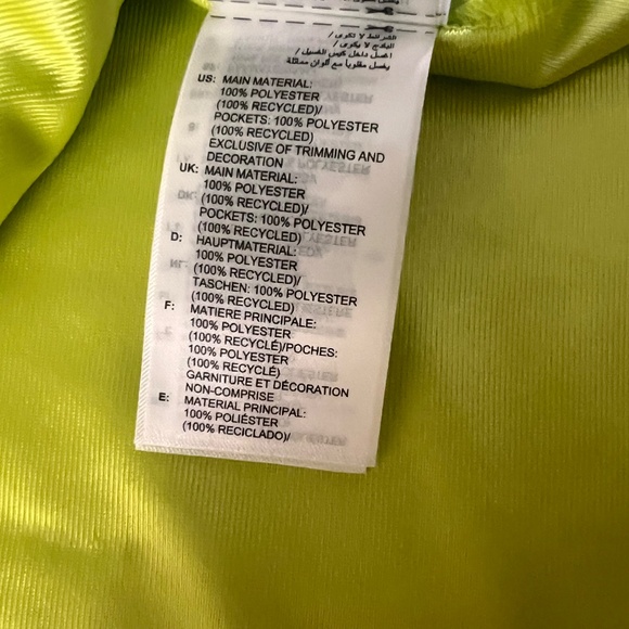 ADIDAS ORIGINALS Men's Megabreak Jacket Size XL in Green with Three Stripes. - Picture 15 of 16